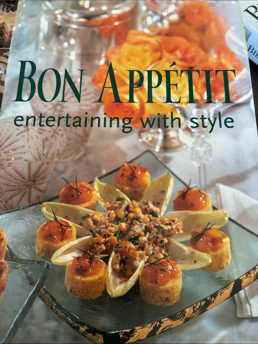 Entertaining with Style - Orange Accent Home Accent Print